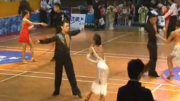 第24届国标舞锦标赛 张帅 桂佳静伦巴